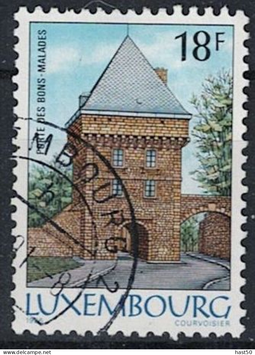 Luxemburg - Porte Des Bons-Malades (MiNr: 1154 Y) 1989 - Gest Used Obl - Used Stamps