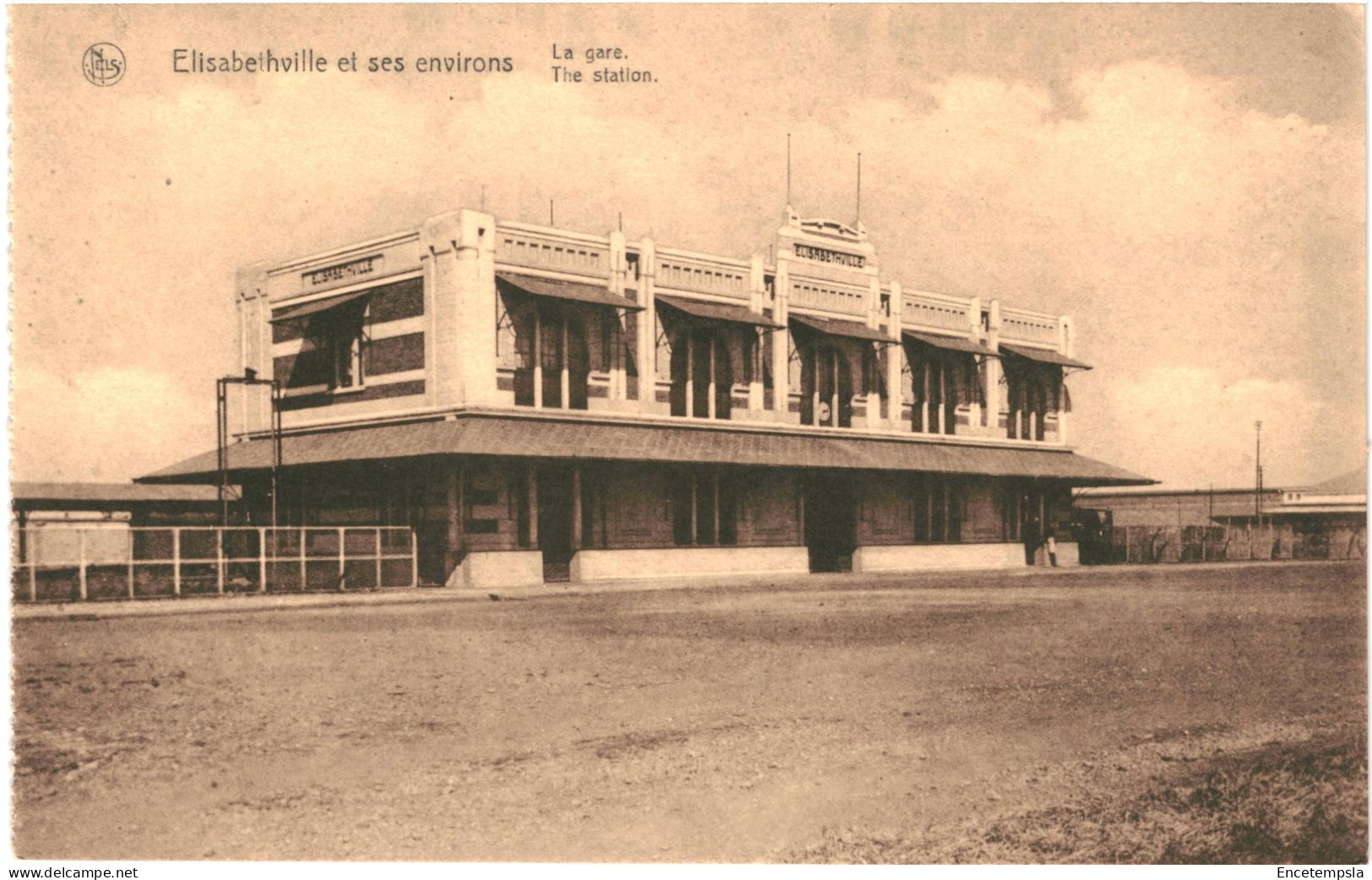 CPA Carte Postale  Congo Kinshasa -Elisabethville Et Ses Environs La Gare     VM78187ok - Lubumbashi