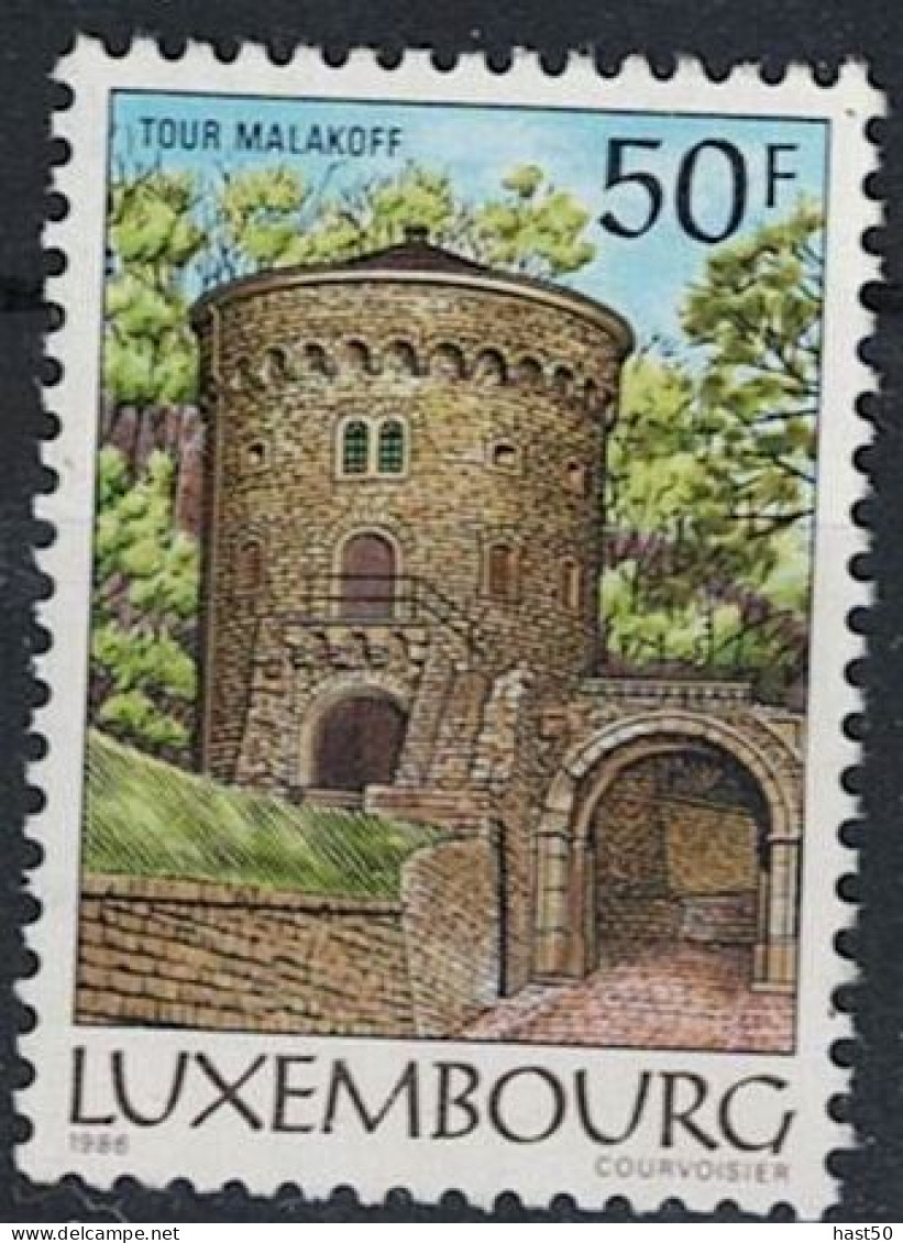 Luxemburg - Malakoff-Turm (MiNr: 1155 Y) 1989 - Gest Used Obl - Gebraucht
