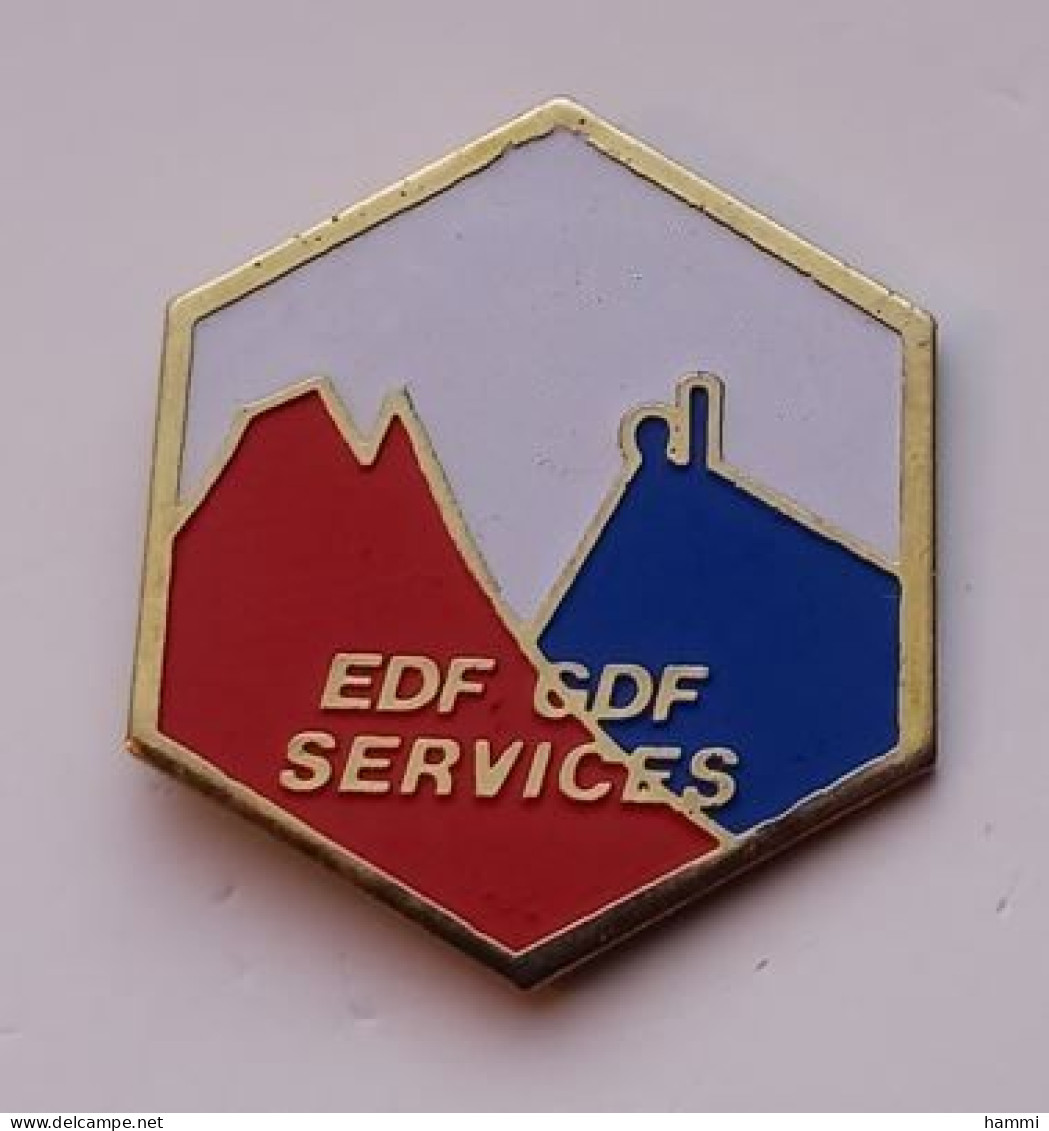 X309 Pin's EDF GDF Services BBR Achat Immédiat - EDF GDF