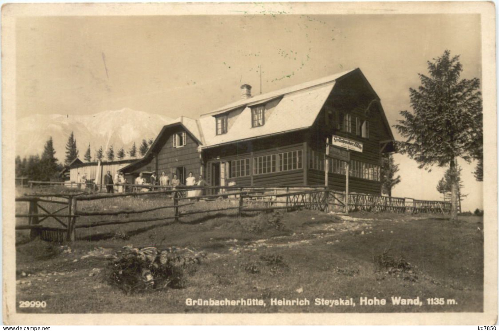 Grünbacherhütte - Hohe Wand - Wiener Neustadt