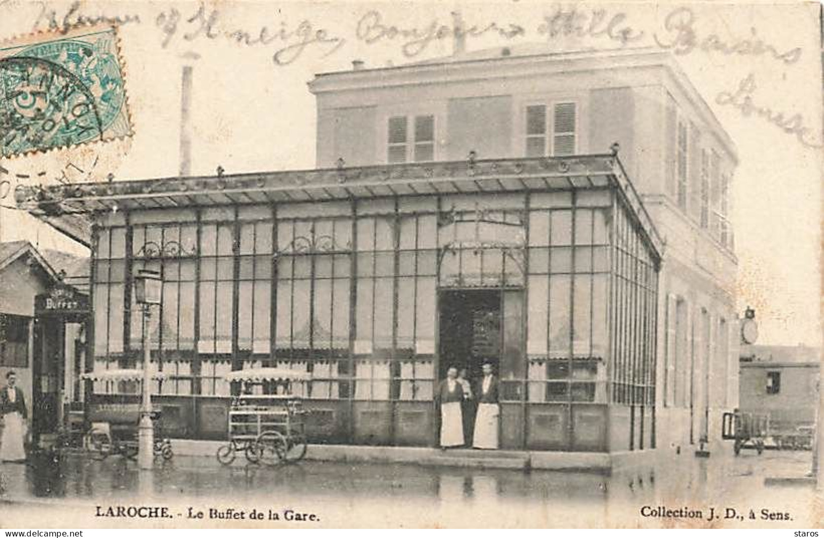 LAROCHE - Le Buffet De La Gare - Laroche Saint Cydroine