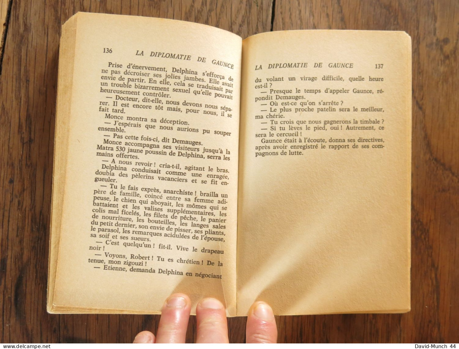 La diplomatie de Gaunce de Serge Laforest. Fleuve Noir, Espionnage. 1969