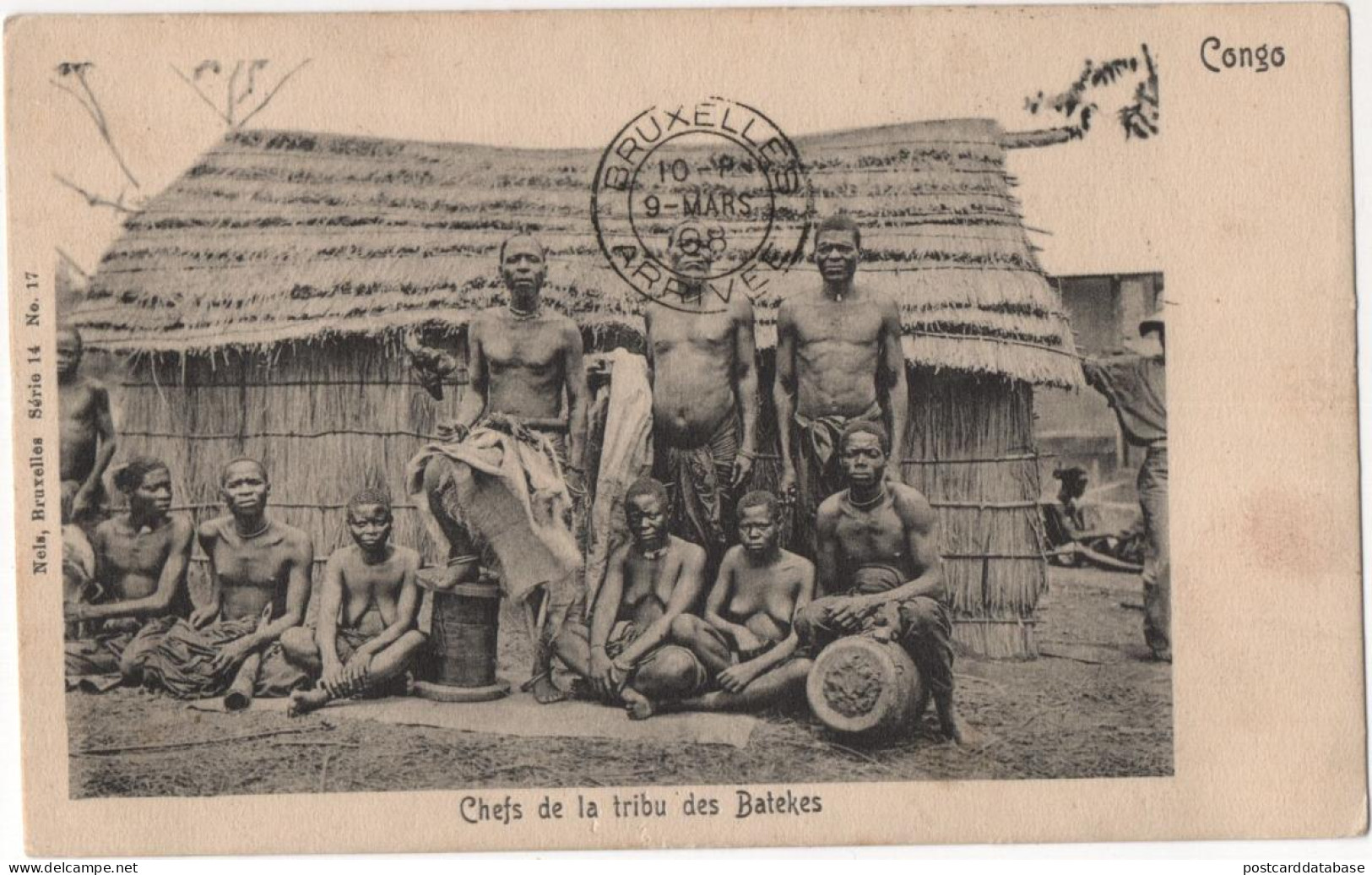 Congo - Chefs De La Tribu Des Batekes - Congo Belge