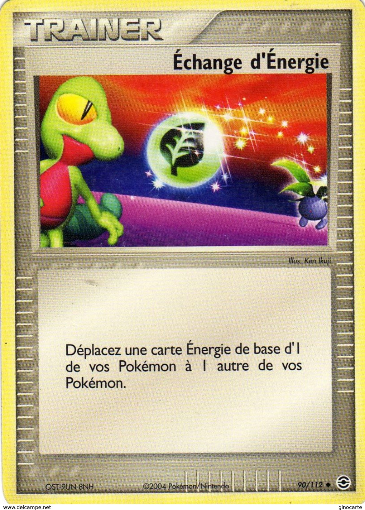 Carte Pokemon 90/112 Echange D'energie 2004 - Autres & Non Classés