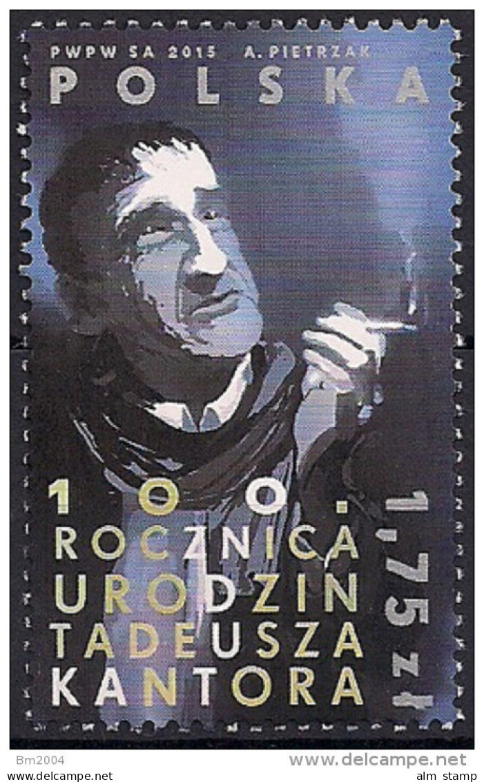 2015 Polen Mi 4758 **MNH   100. Geburtstag Von Tadeusz Kantor - Unused Stamps