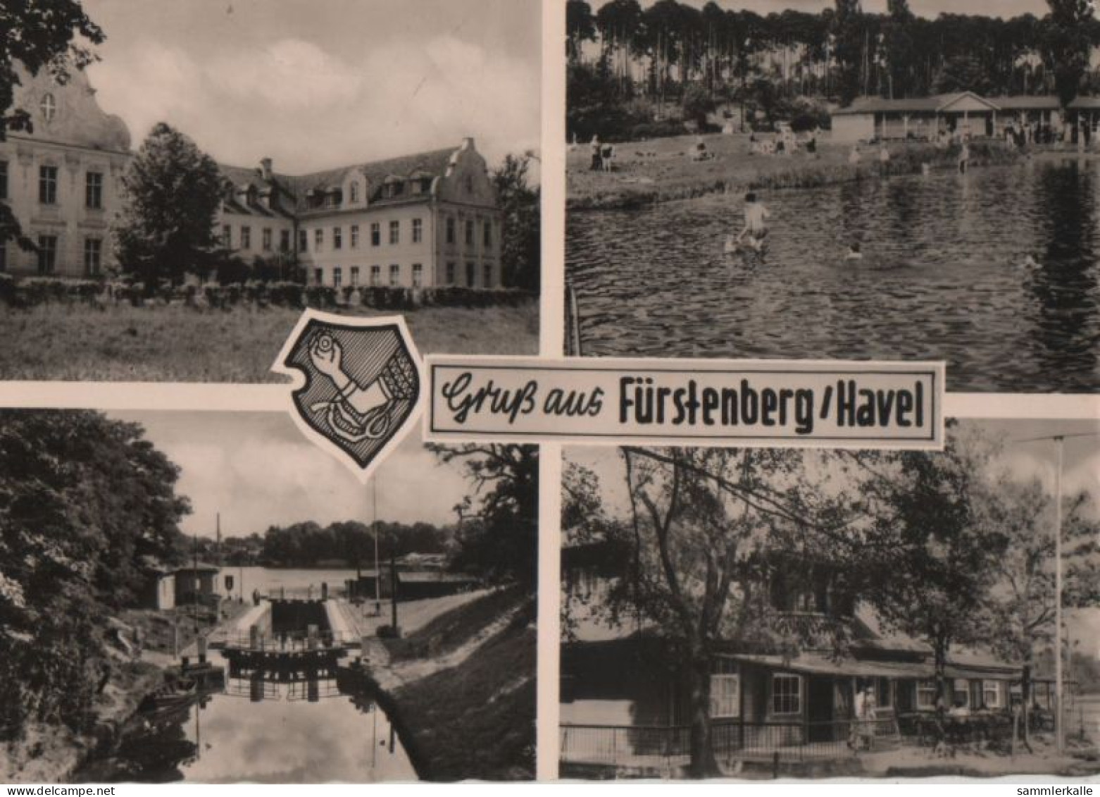 81378 - Fürstenberg / Havel - 4 Teilbilder - 1963 - Fürstenberg