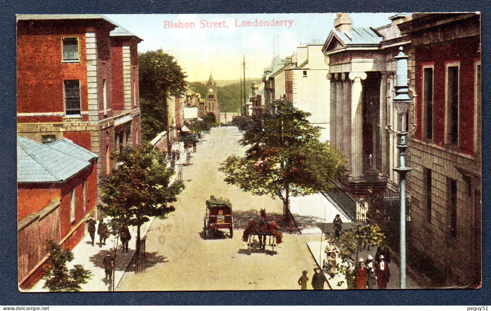 Irlande Du Nord. Londonderry. Bishop Street. Guildhall ( Mairie- 1890).1919 - Londonderry