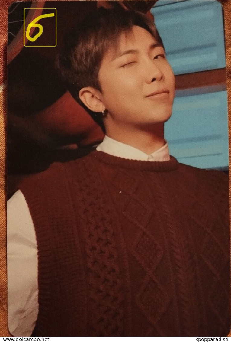 Photocard Au Choix  BTS 2022 January Issue RM - Varia