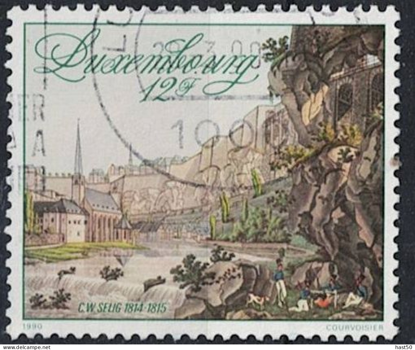 Luxemburg - 175. Jahrestag Des Wiener Kongresses (MiNr: 1237) 1990 - Gest Used Obl - Used Stamps