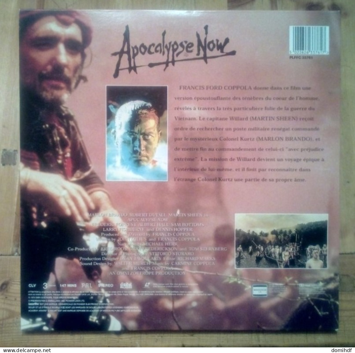 LaserDisc (LD) : Apocalypse Now    (Port Offert) - Autres Formats