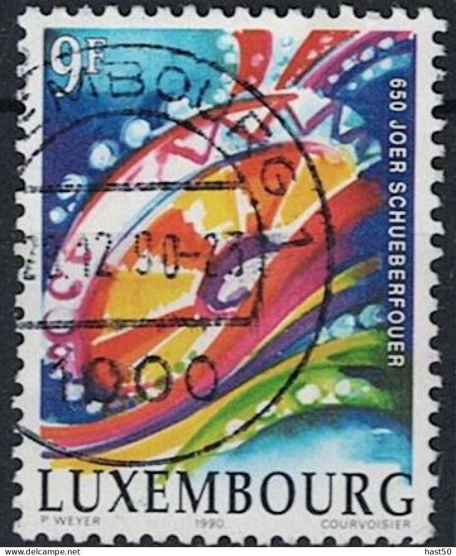 Luxemburg - 650 Jahre „Schueberfouer“ (Schobermesse)s (MiNr: 1240) 1990 - Gest Used Obl - Used Stamps