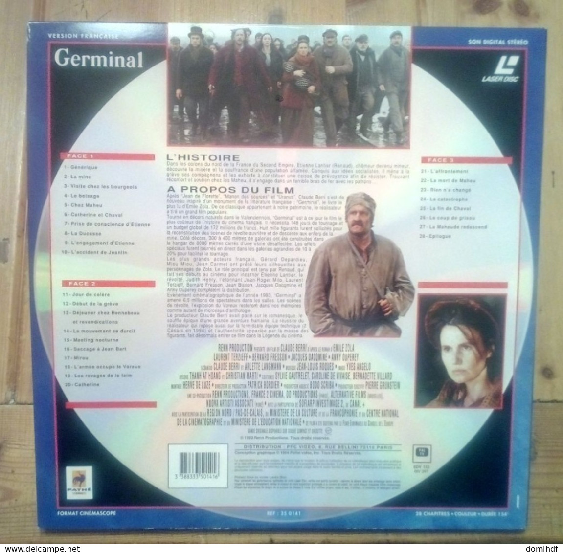LaserDisc (LD) : Germinal    (Port Offert) - Autres Formats