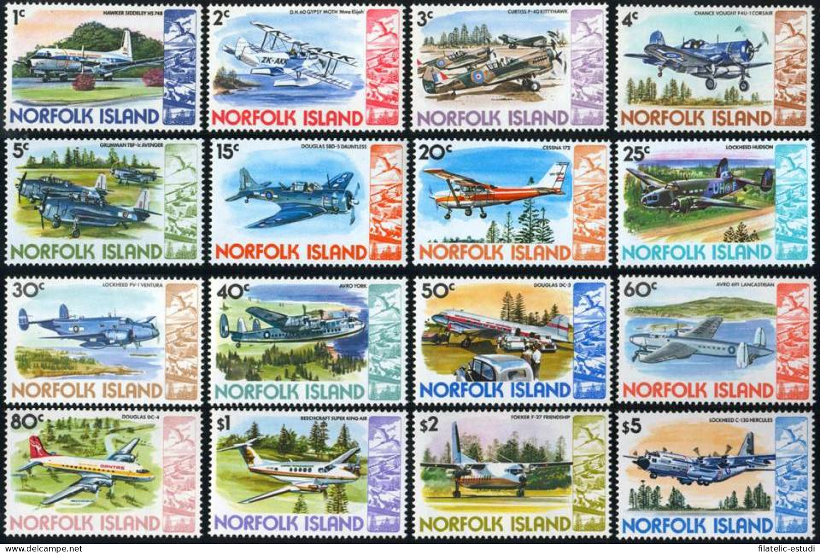 TRA2 Norfolk, I.  Nº 235/50   MNH - Norfolk Island