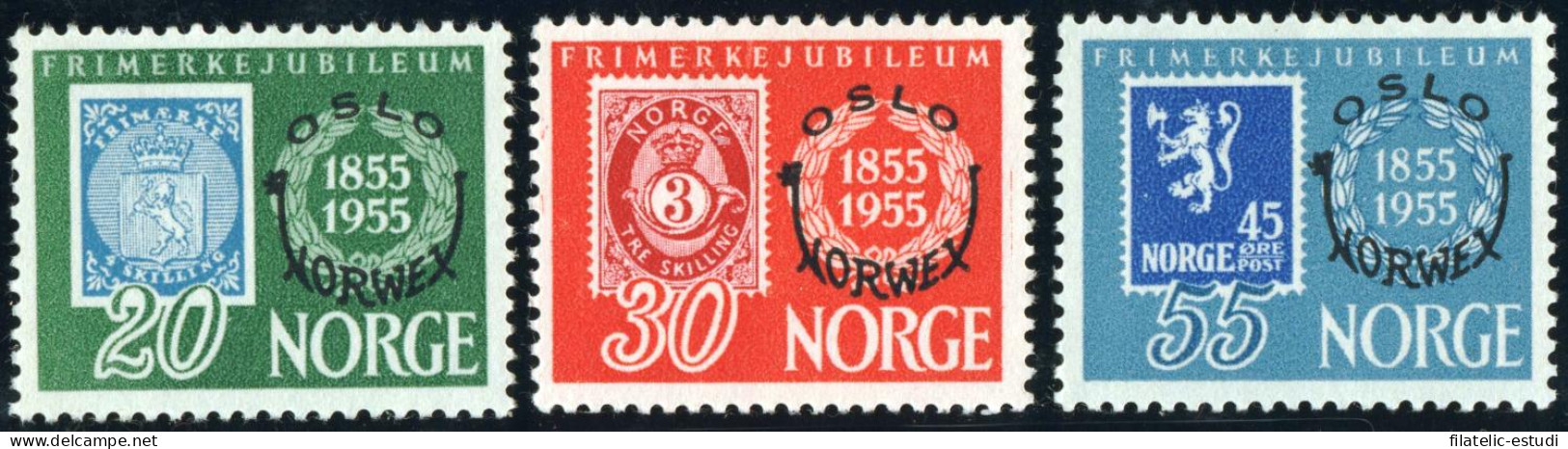 VAR2  Noruega Norway  Nº 358/60   1955  MH - Otros & Sin Clasificación