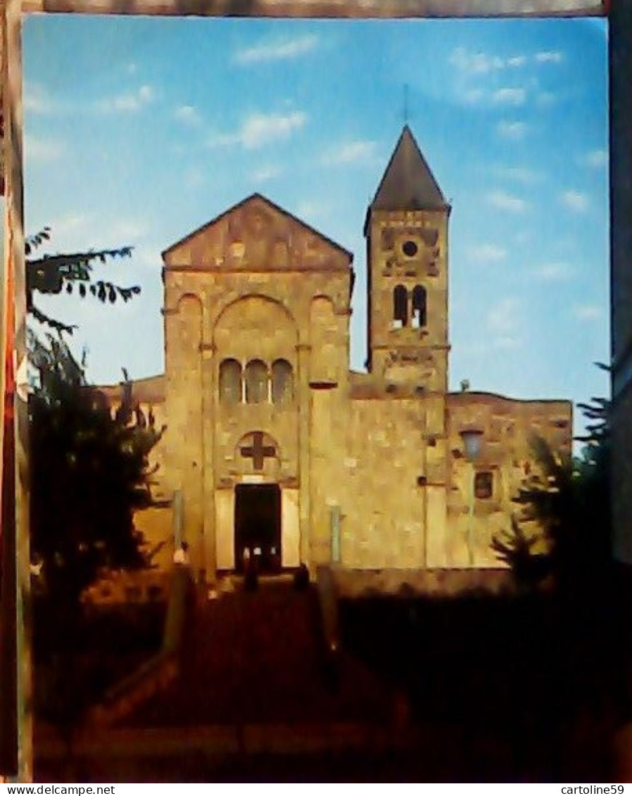 S.GIUSTA,ORISTANO,SARDEGNA,BASILICA ROMANICA PISANA XII Sec  VB1970  JU4926 - Oristano