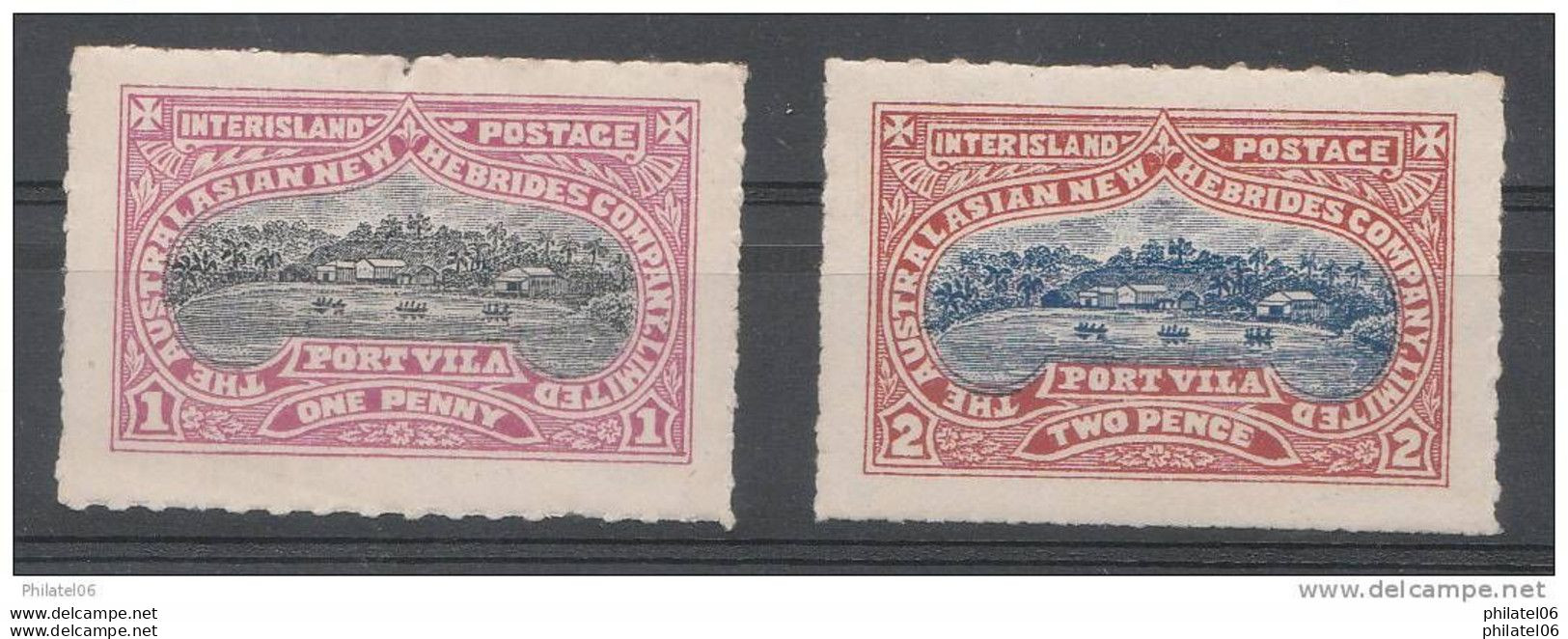 NOUVELLES-HEBRIDES  POSTES LOCALES MNH**  COTE YVERT 2022 = 700 EUROS  TB - Ongebruikt