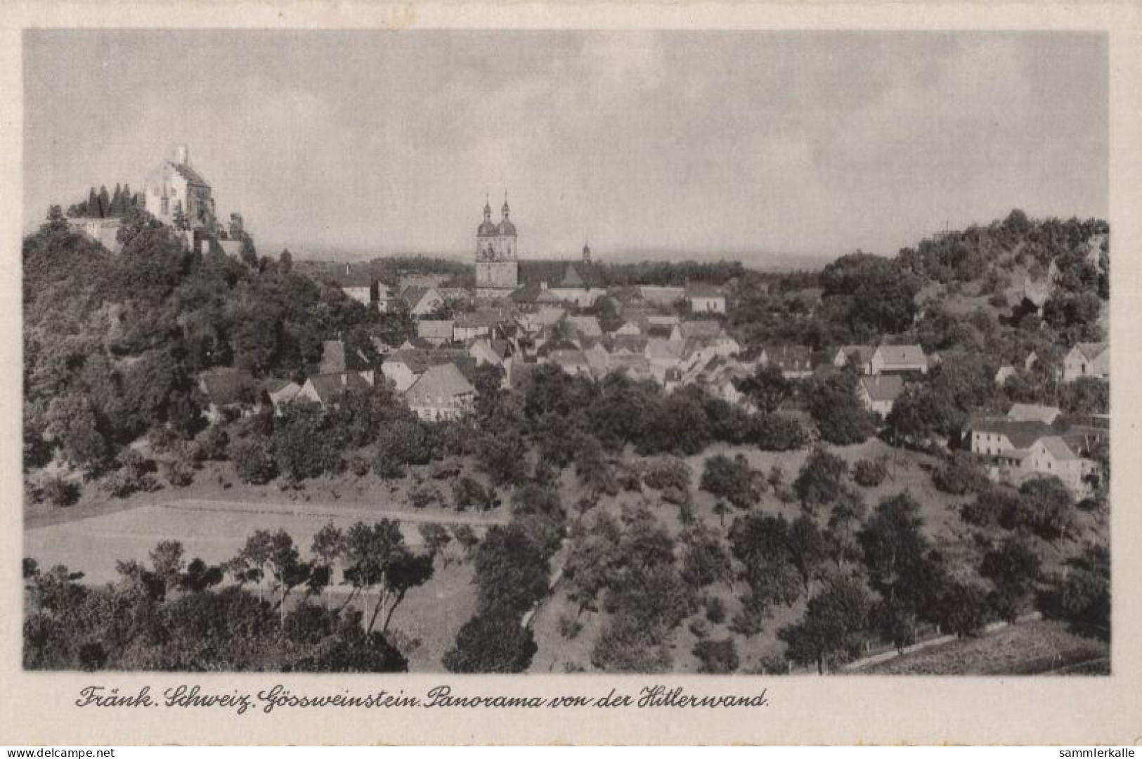 134605 - Gössweinstein - Panorama Von Der Hitler-Wand - Forchheim