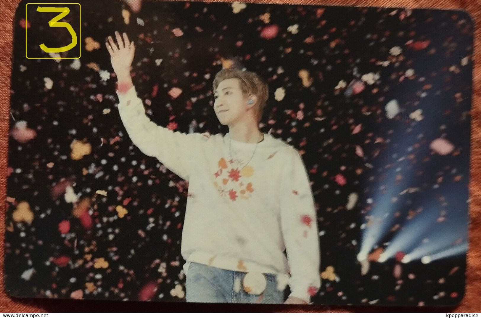 Photocard Au Choix BTS 9th Anniversary RM - Objets Dérivés