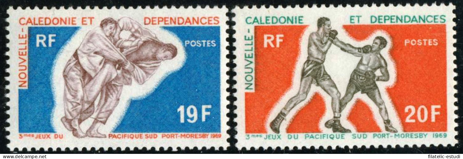 DEP4  Nueva Caledonia New Caledonia Nº 361/62  1969 - Other & Unclassified