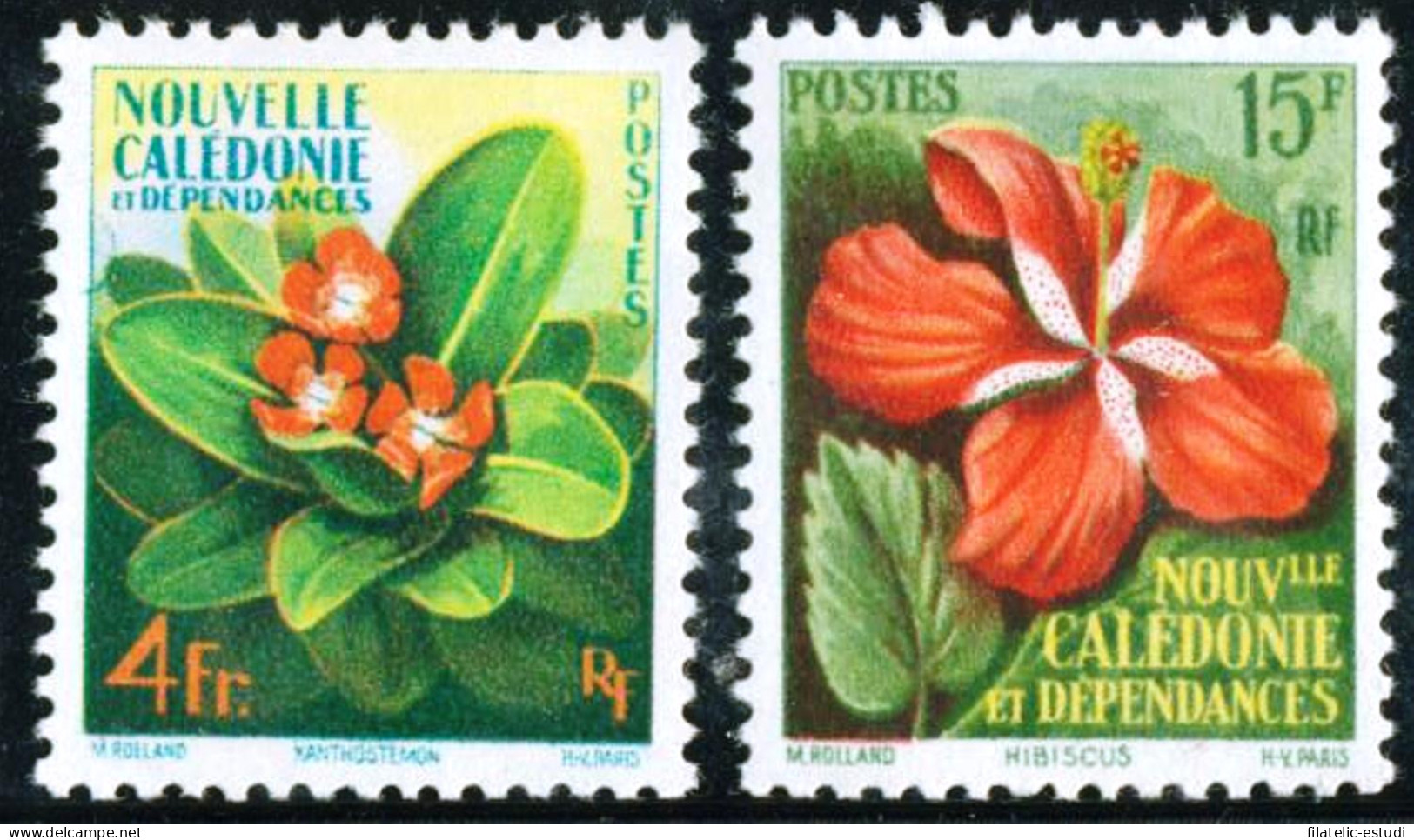 FL1 Nueva Caledonia New Caledonia Nº 188/89  MNH - Other & Unclassified