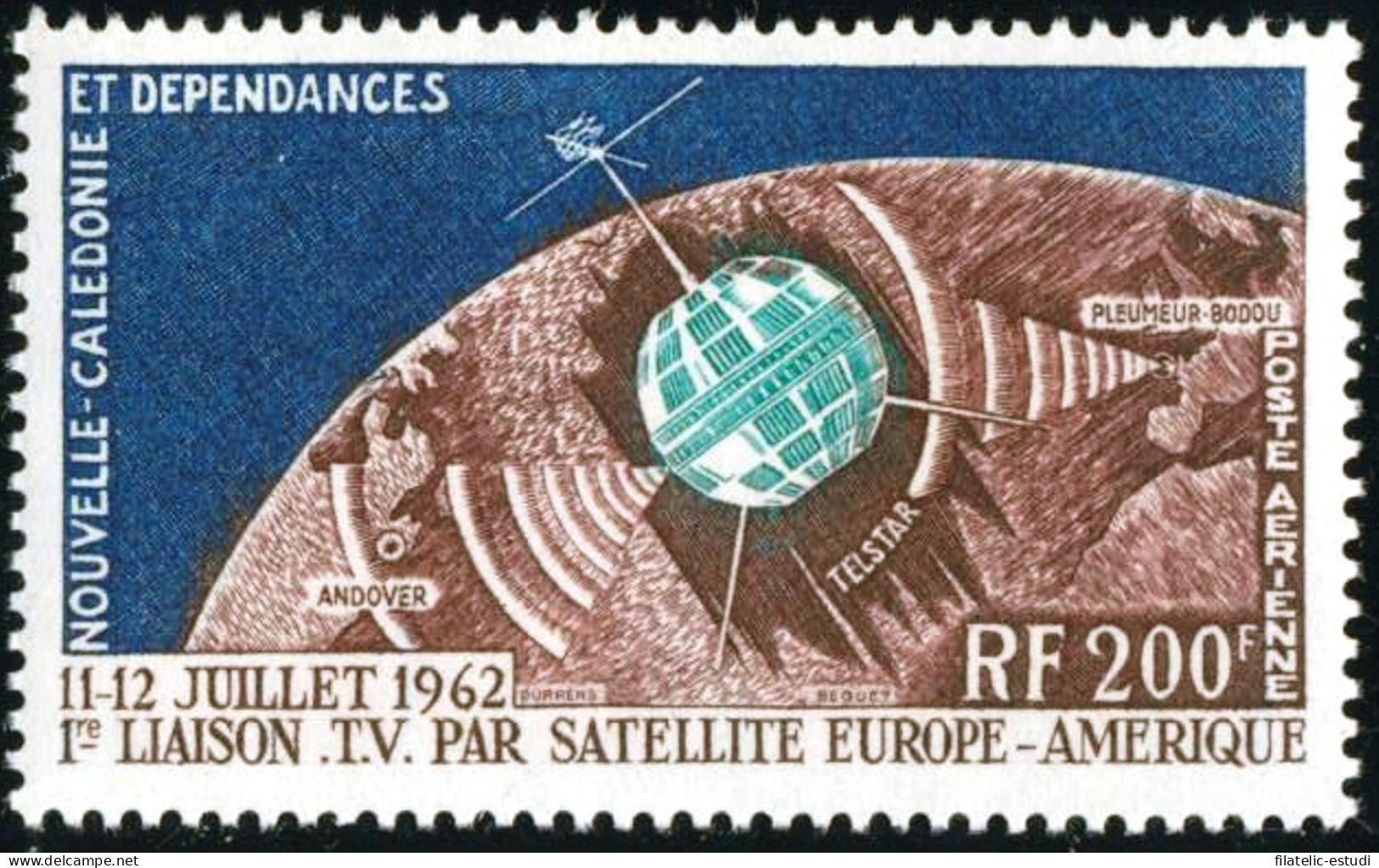 AST Nueva Caledonia  Nº A 73  1962   MNH - Otros & Sin Clasificación