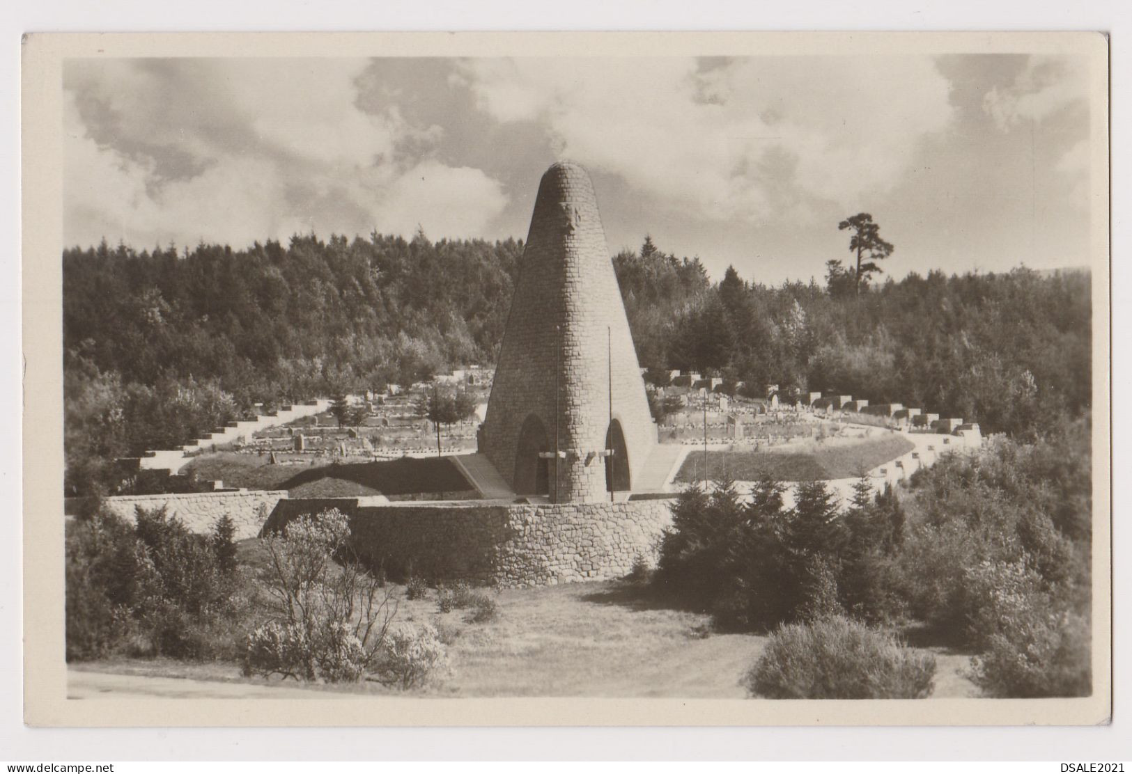 Czechoslovakia DUKLA Memorial, Monument-Dukla Military Operation, View Postcard Postal Stationery, Entier 1.50kr. (242) - Cartes Postales