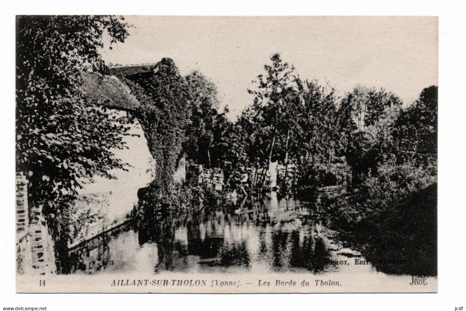 89 AILLANT SUR THOLON - Les Bords Du Tholon - Série Toulot N° 14 - Aillant Sur Tholon