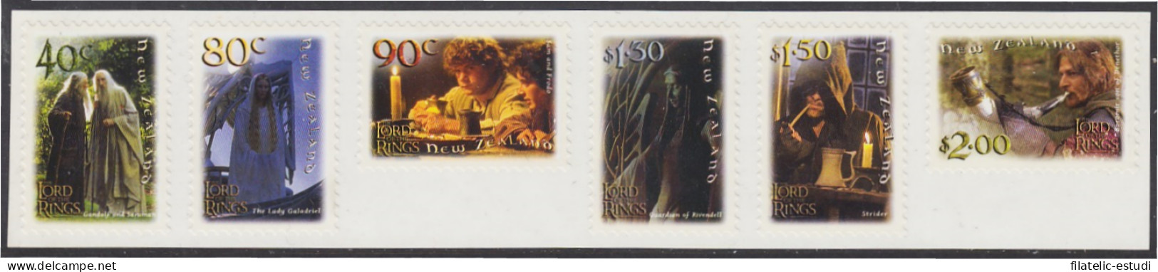 Nueva Zelanda New Zealand 1889/94 2001 Cine El Señor De Los Anillos MNH - Other & Unclassified