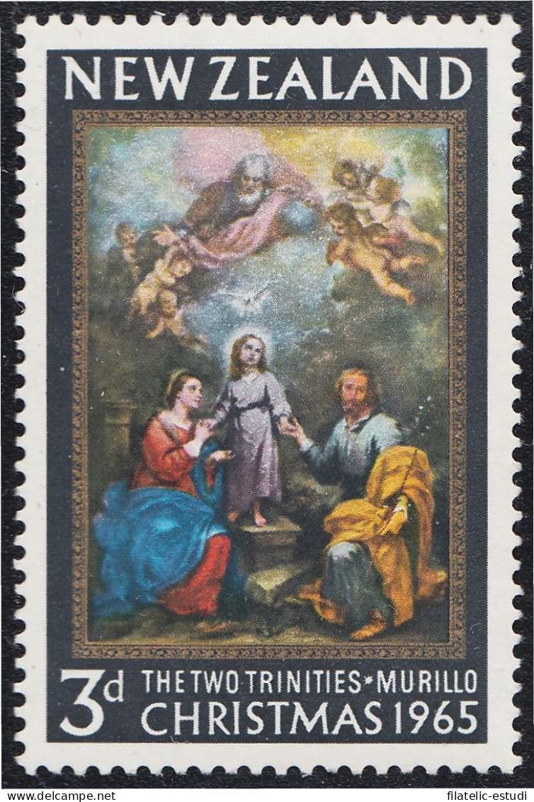 Nueva Zelanda New Zealand 433 1965 Navidad Christmas MNH - Otros & Sin Clasificación