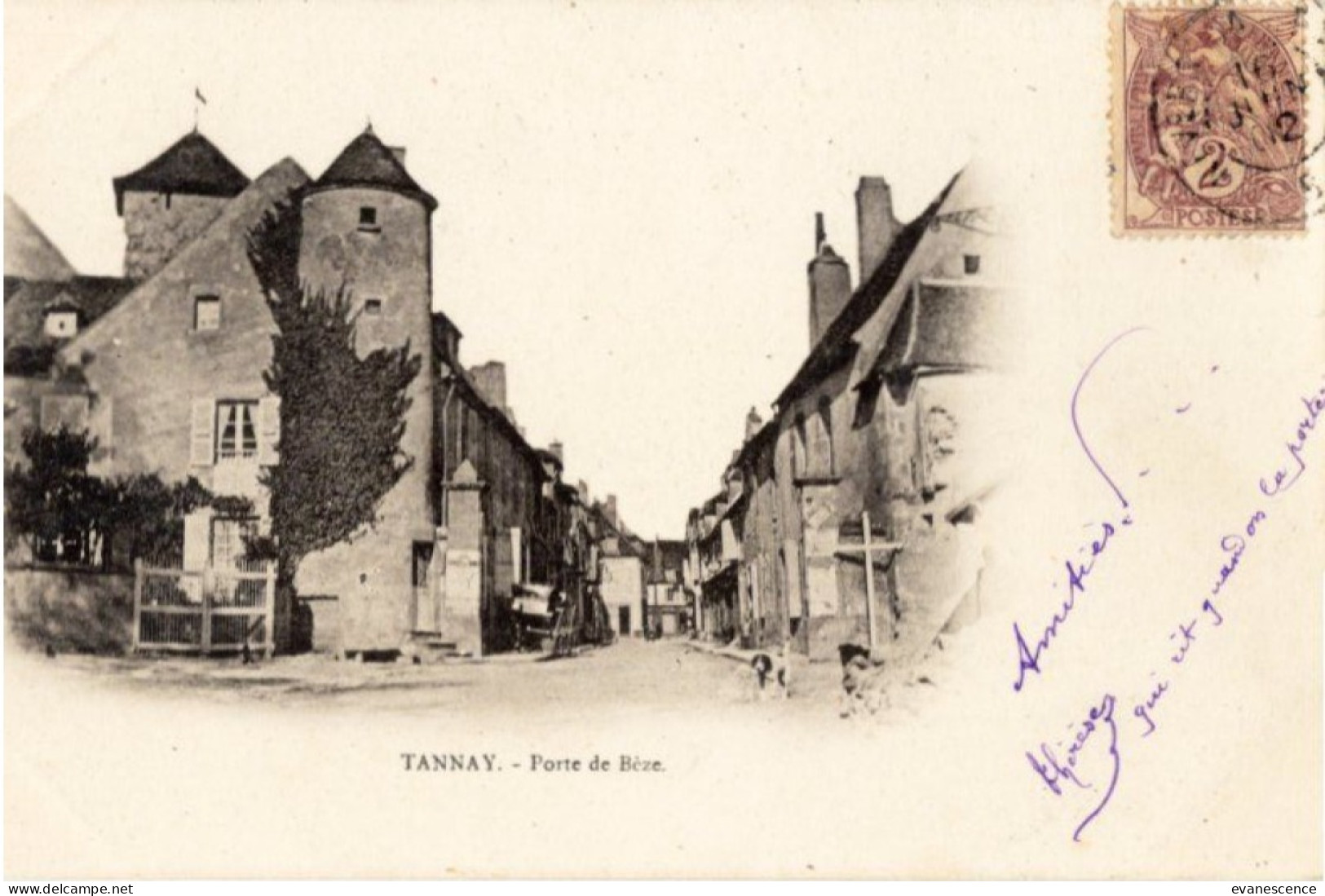 Tannay : Porte De Bèze : Pionnière   /// Ref Mars 24. /// BO. 58 - Tannay