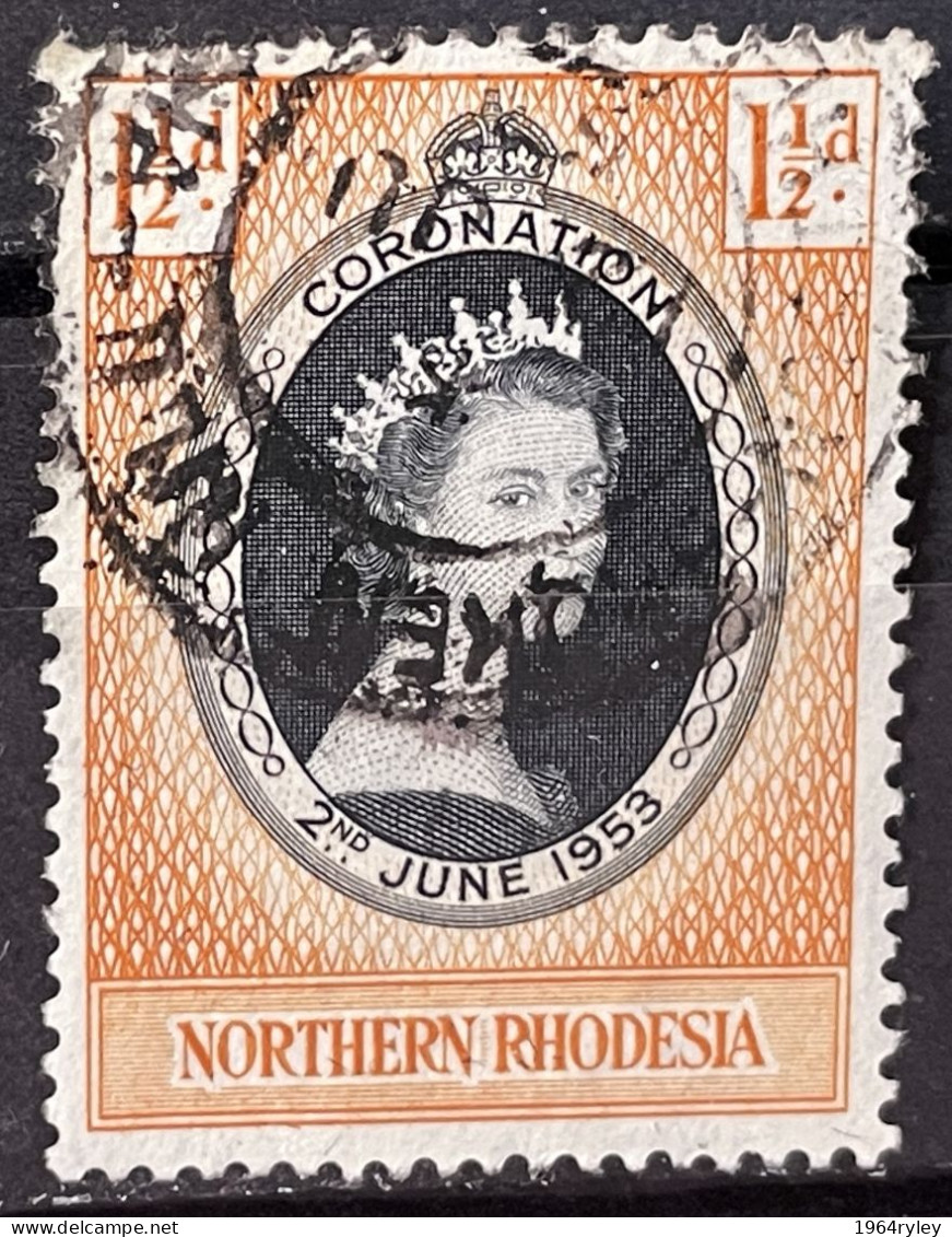 NORTH RHODESIA - (0)  - 1953 CORONATION ISSUE - # 60 - Northern Rhodesia (...-1963)