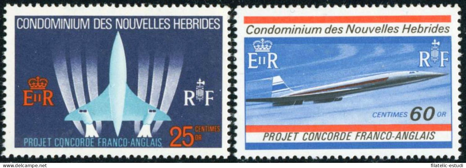 TRA1 Nuevas Hébridas 276/77 MNH - Andere & Zonder Classificatie