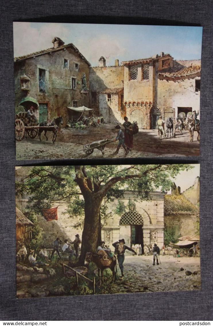 Ettore Roesler Franz - Roma Sparita - Posterula Delle Mura. Porta Angelica - Museums