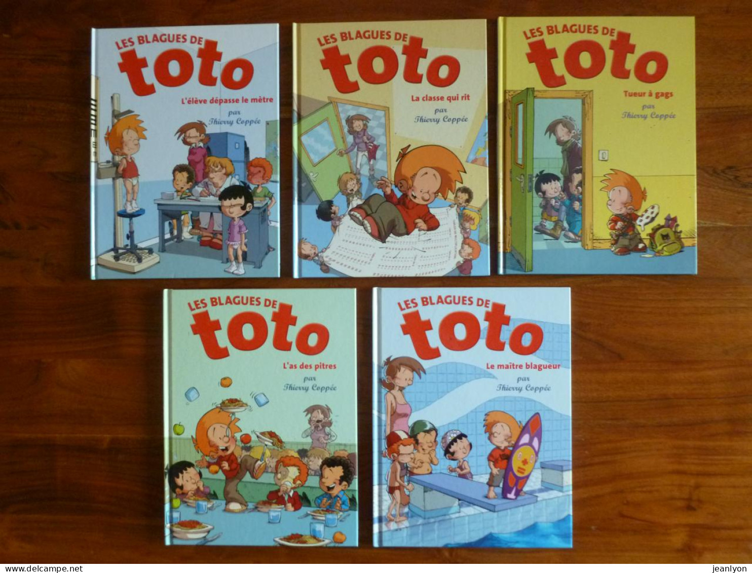 BD / BLAGUES DE TOTO - Lot De 5 BANDES DESSINEES - Paquete De Libros