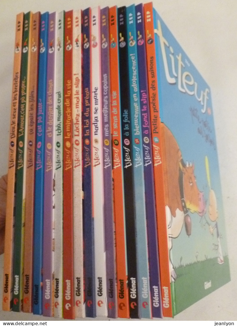 BD / TITEUF - ZEP - Tomes 1 à 16 - 16 BANDES DESSINEES - Lots De Plusieurs BD