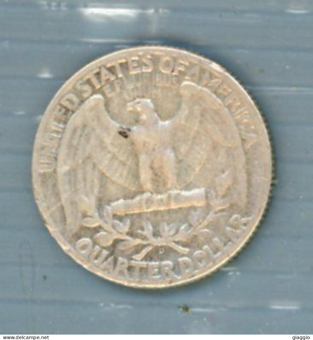 °°° Moneta N. 706 - Quarter Dollar 1952 Silver °°° - 1932-1998: Washington