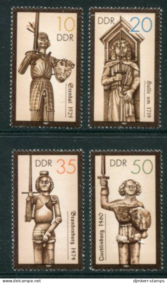 DDR 1987 Historic Monuments MNH / **.  Michel 3063-66 - Ungebraucht