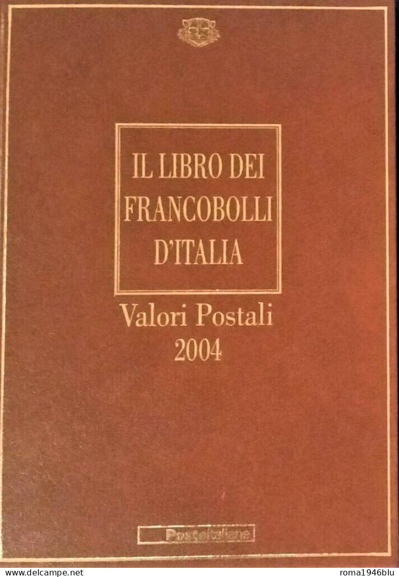 REPUBBLICA 2004 ANNATA CPL.+ LIBRO  DEI FRANCOBOLLI D'ITALIA - Volledige Jaargang