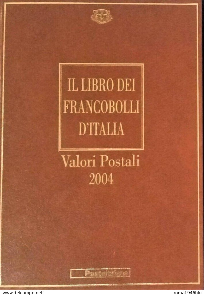 REPUBBLICA 2004 ANNATA CPL.+ LIBRO  DEI FRANCOBOLLI D'ITALIA - Años Completos