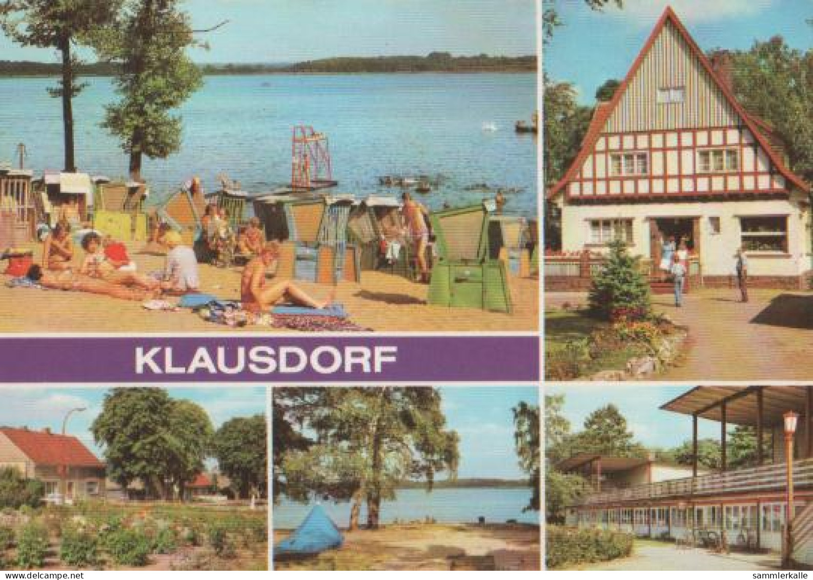 20190 - Klausdorf U.a. Strandbad - Ca. 1985 - Luckenwalde
