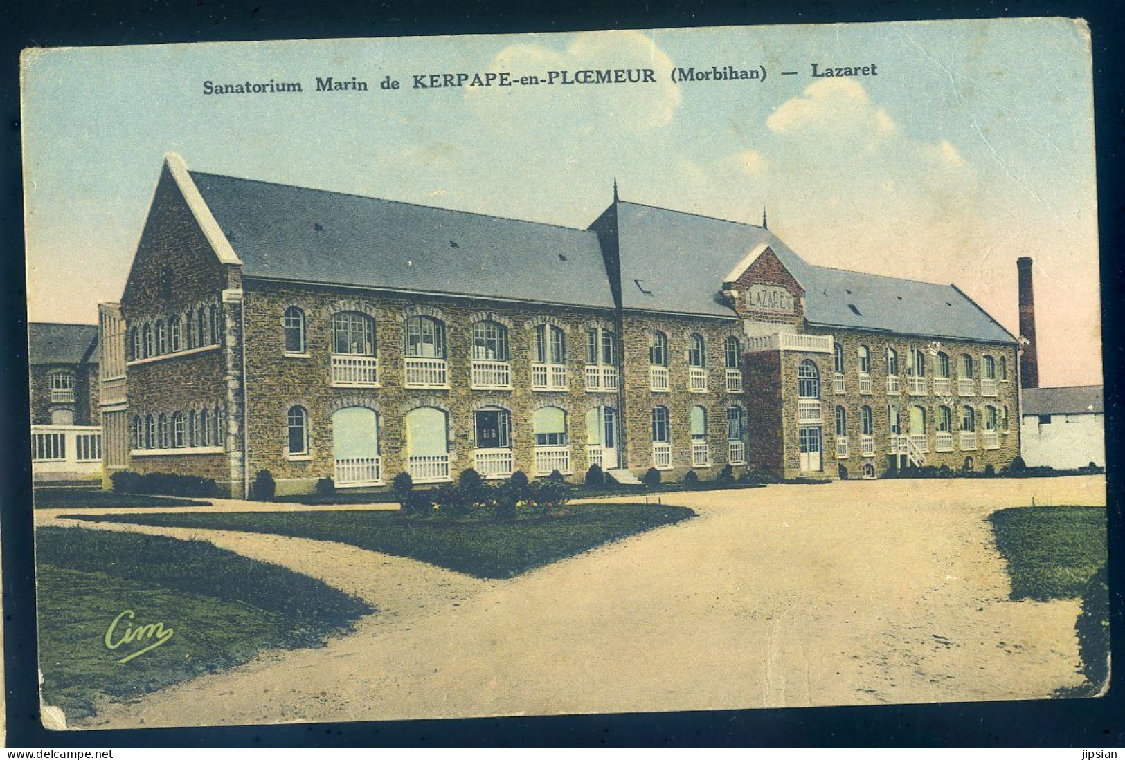 Cpa Du 56 Sanatorium Marin De  Kerpape En Ploemeur -  Lazaret    STEP81 - Plömeur