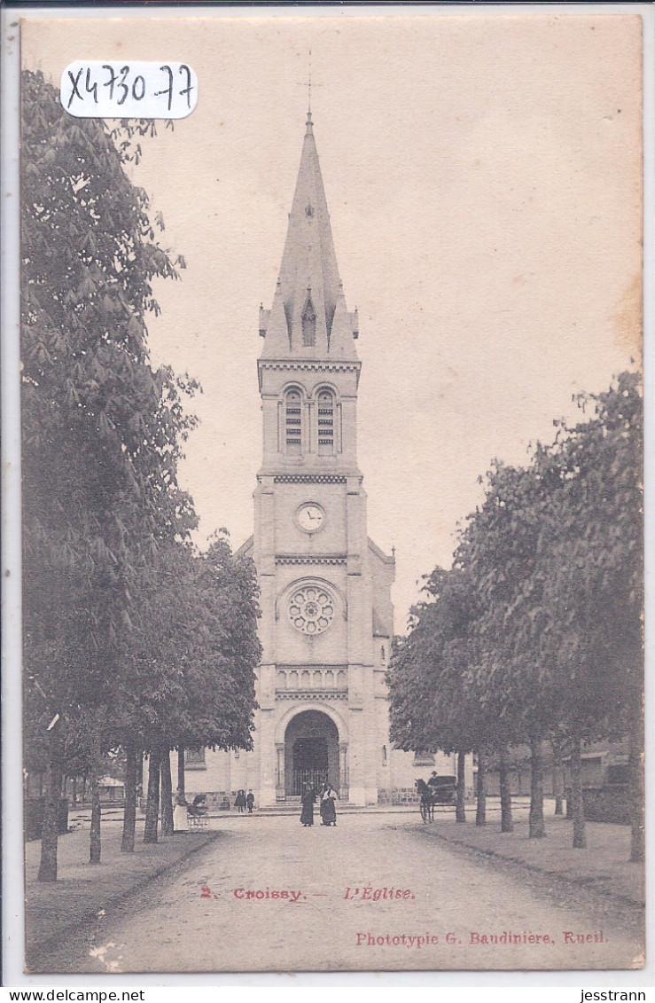 CROISSY-SUR-SEINE- L EGLISE- - Croissy-sur-Seine