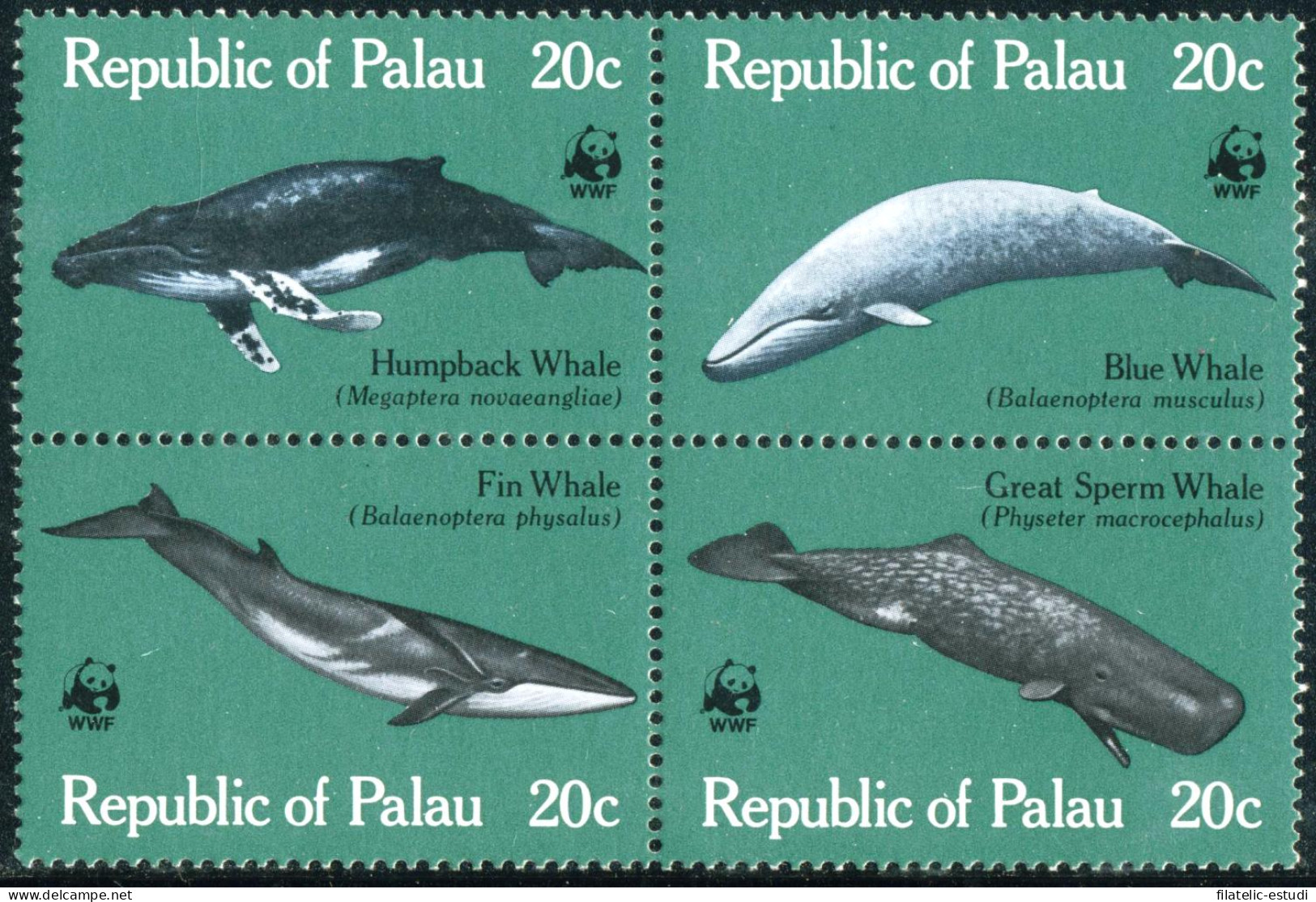 FAU5  Palau 15/18 MNH - Palau