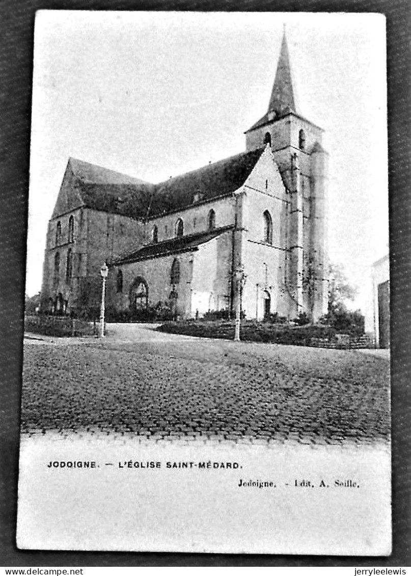 JODOIGNE  -  L' Eglise Saint Médard    -  1908    - - Jodoigne