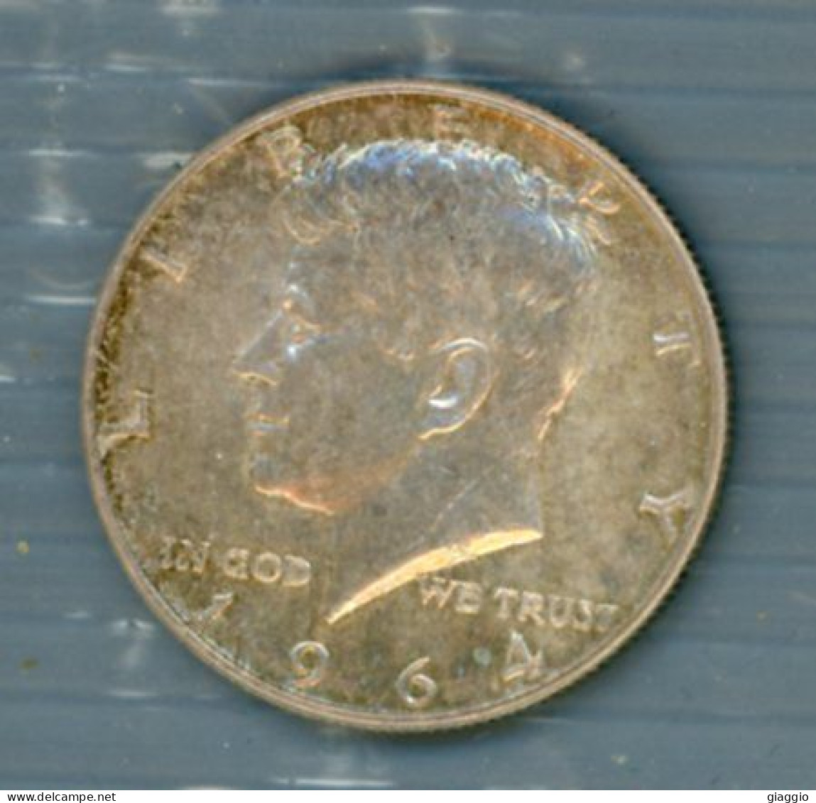 °°° Moneta N. 709 - Half Dollar 1964 Silver °°° - 1964-…: Kennedy