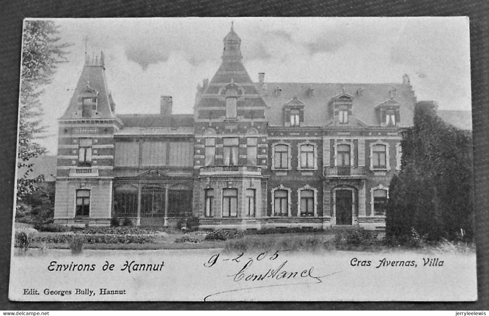 CRAS AVERNAS  -  HANNUT  -    Villa  -  1905    - - Hannuit