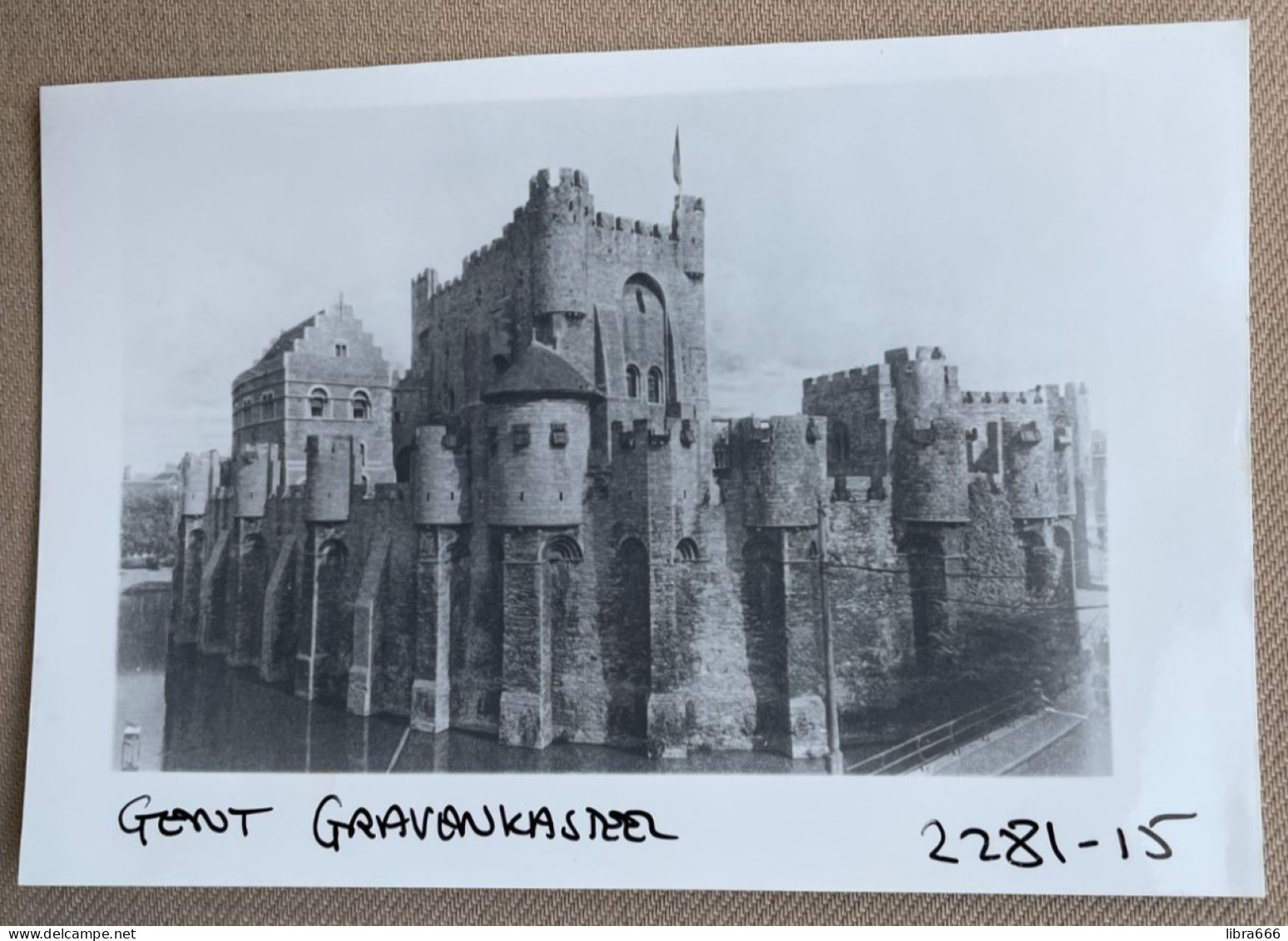 GENT - 's-Gravensteen - 14,5 X 10 Cm (REPRO PHOTO ! Zie Beschrijving, Voir Description, See Description) ! - Lieux