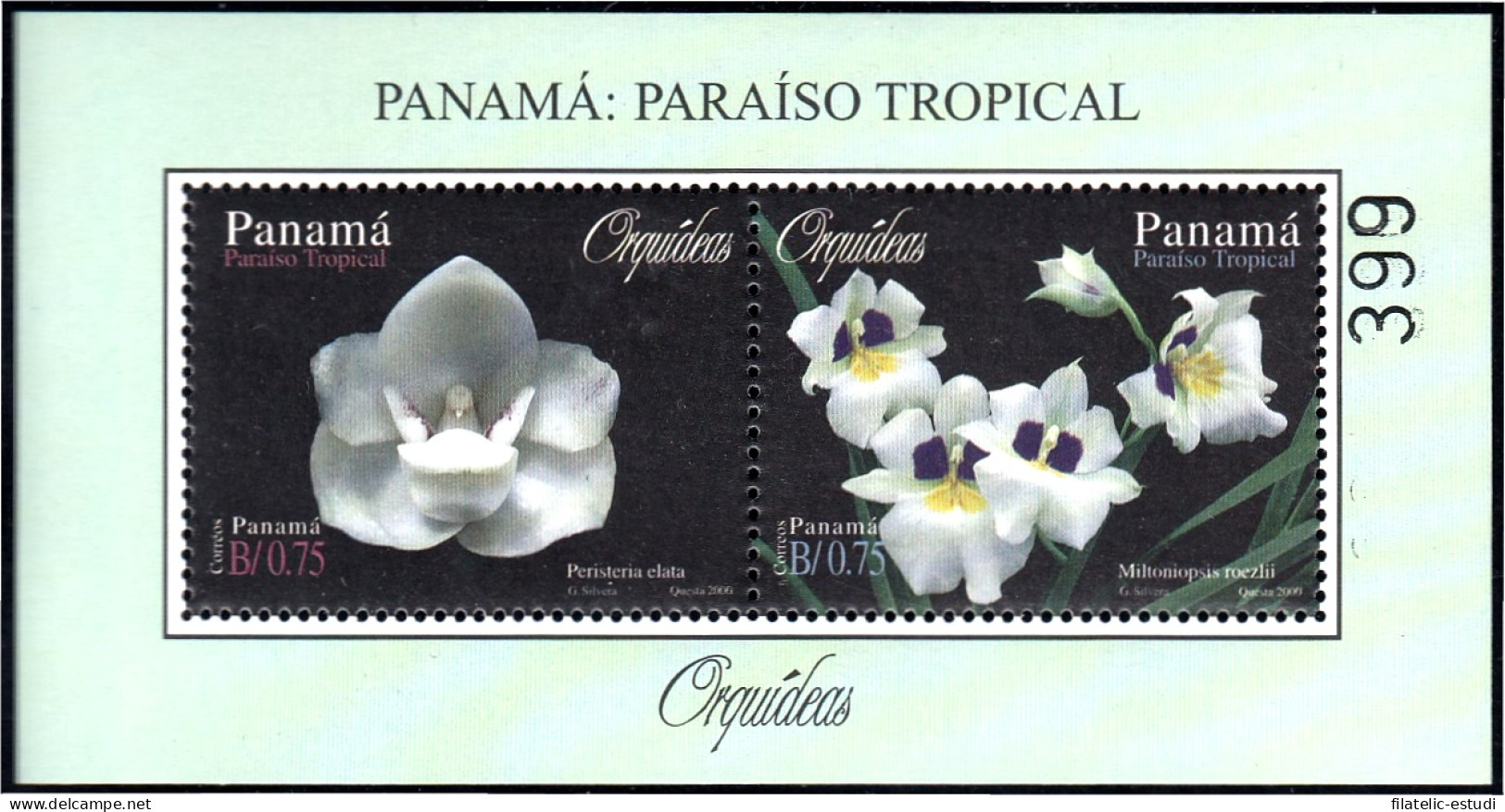 Panama HB 47 2000 Orchid Orquideas De Panama MNH - Panama