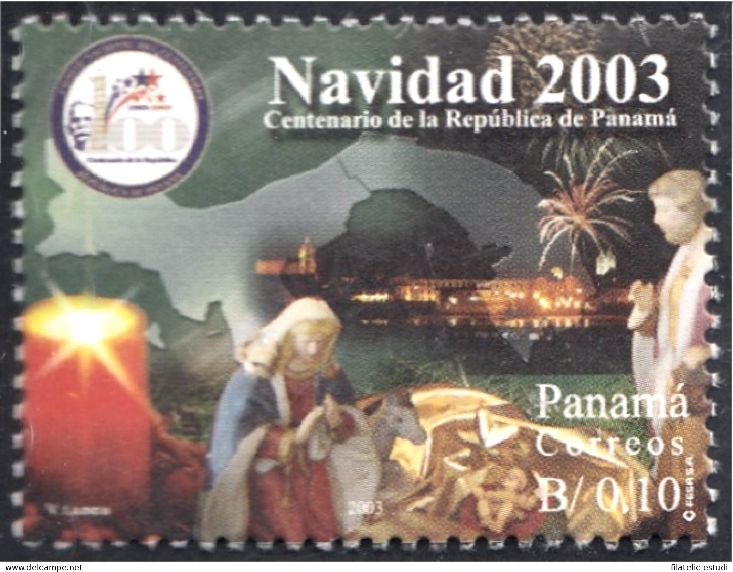 Panama 1230 2003 Navidad Chritsmas MNH - Panama